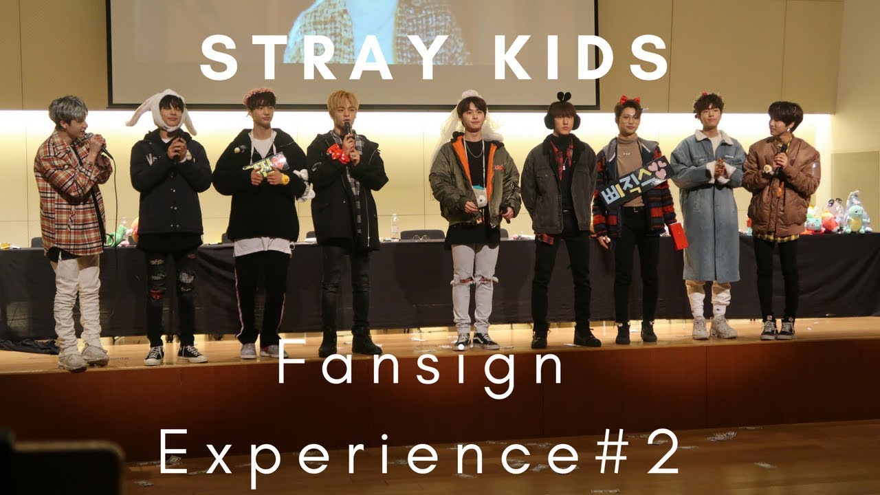 Stray Kids Online Fansign